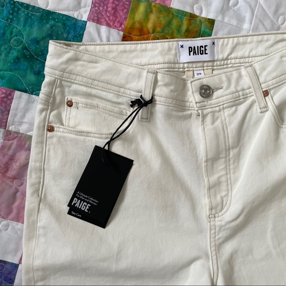 PAIGE Sarah Slim High Rise Slim Leg Jeans - Picture 6 of 7